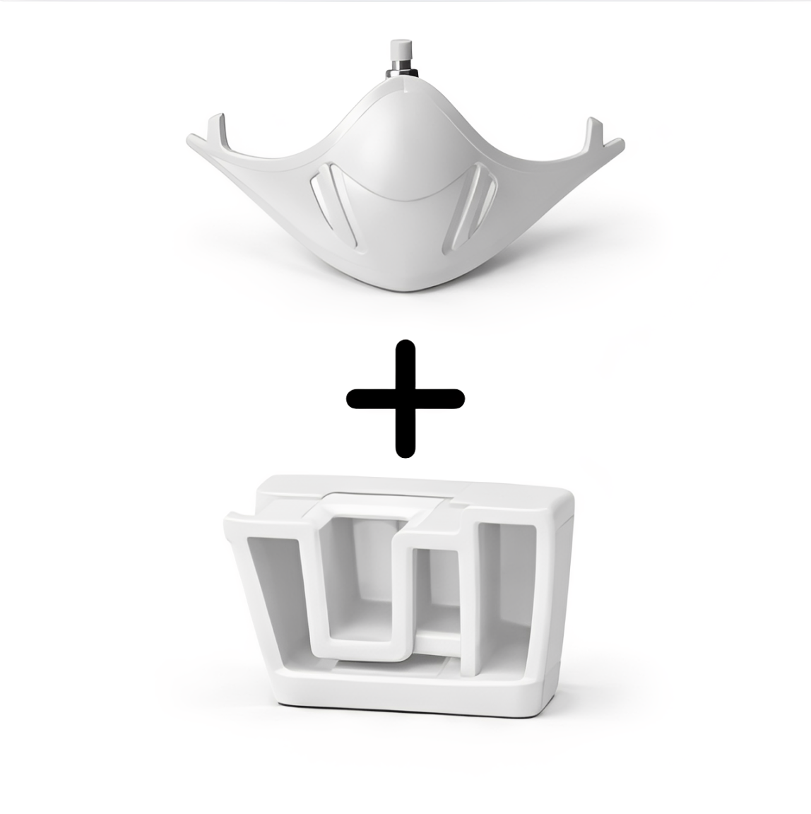 Protector nariz y Anclaje del casco