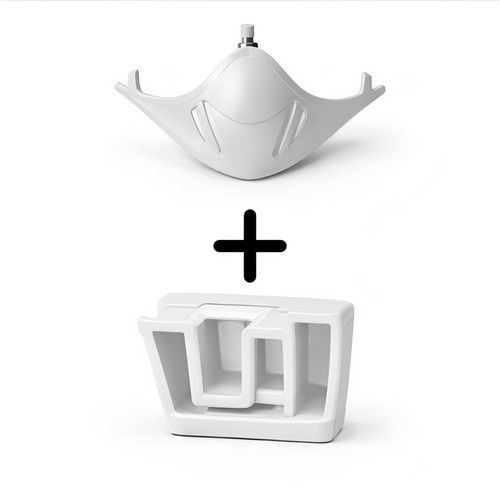 Protector nariz y Anclaje del casco