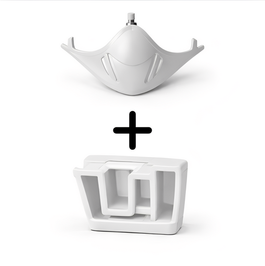 Protector nariz y Anclaje del casco